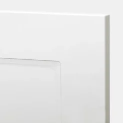 Façade de cuisine 1 porte et 1 tiroir Artemisia blanc mat l. 60 cm x H. 72 cm GoodHome