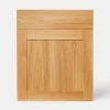 Façade de cuisine 1 porte et 1 tiroir Verbena chêne massif l. 30 cm x H. 72 cm GoodHome