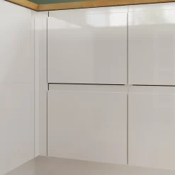 Façade de cuisine hotte / casserolier Garcinia blanc l. 40 cm GoodHome