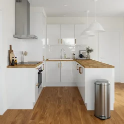 Façade de cuisine hotte / casserolier Stevia blanc brillant l. 80 cm GoodHome