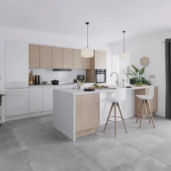 Façade de cuisine hotte / casserolier Garcinia blanc l. 60 cm GoodHome