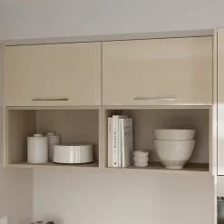 Façade de cuisine hotte / casserolier Stevia crème brillant l. 60 cm GoodHome