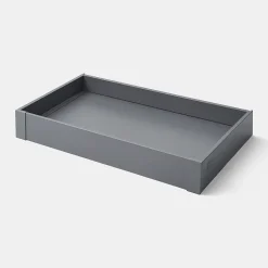 Façade de tiroir intérieur de cuisine Soto gris anthracite l. 80 cm GoodHome