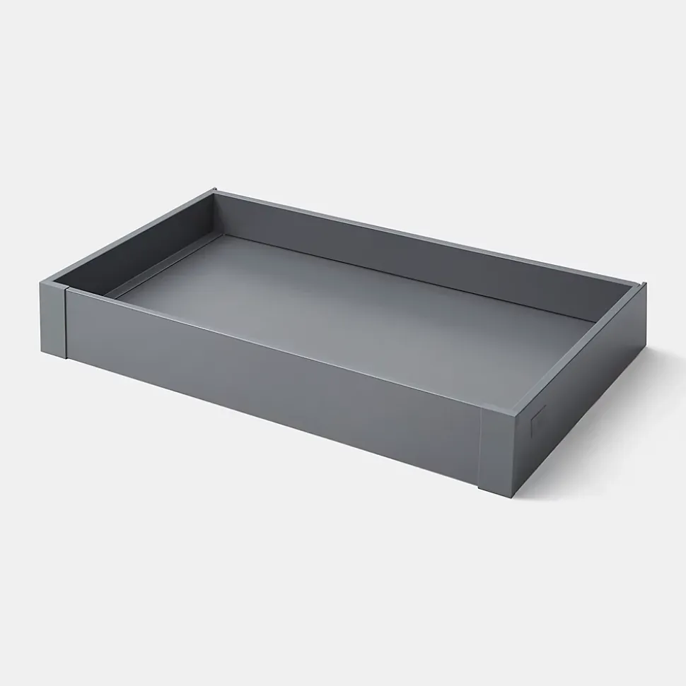 Façade de tiroir intérieur de cuisine Soto gris anthracite l. 80 cm GoodHome