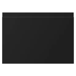 Façade pliante de cuisine Garcinia noir mat l. 49,7 x H. 35,6 cm GoodHome