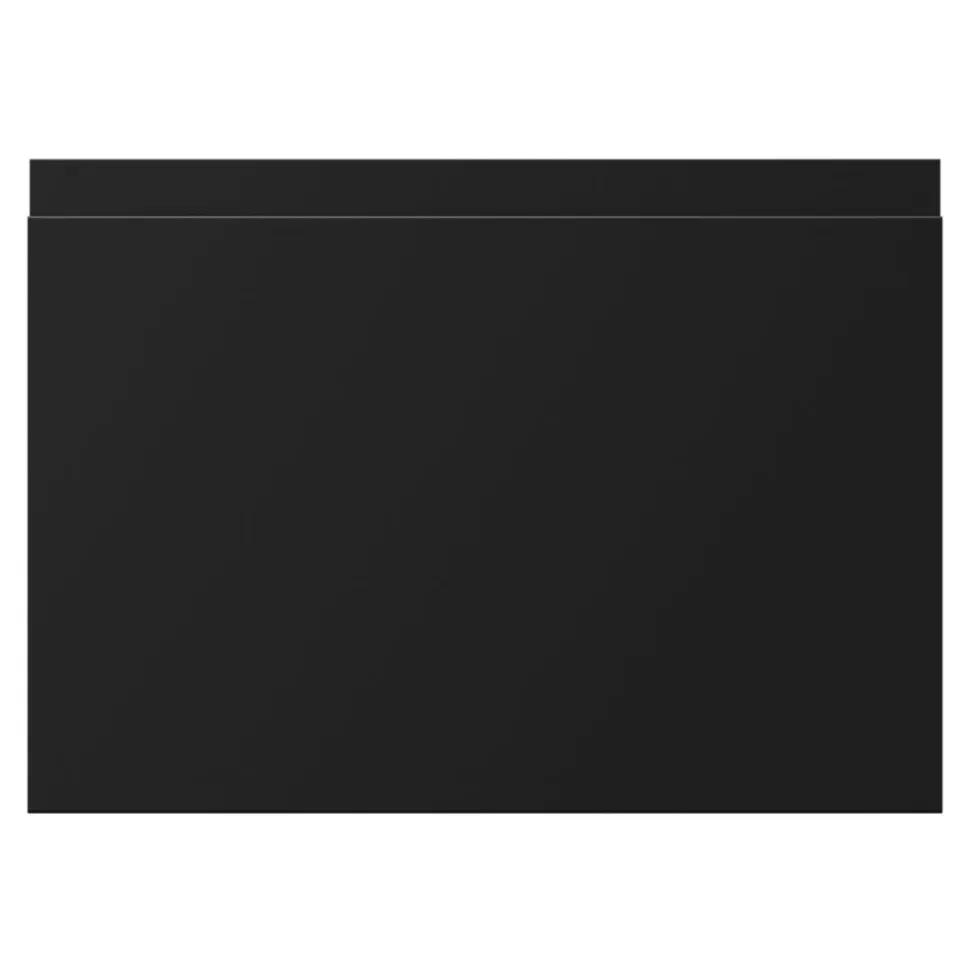 Façade pliante de cuisine Garcinia noir mat l. 49,7 x H. 35,6 cm GoodHome