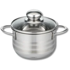 Faitout 14 cm haut en acier inoxydable sans PFAS Elo Brillant