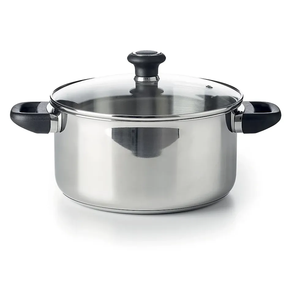 Faitout et couvercle Polo 1,5 l en inox