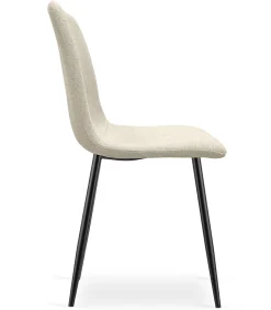 Fauteuil de salon rembourré VALORA RIFT - Beige x 2