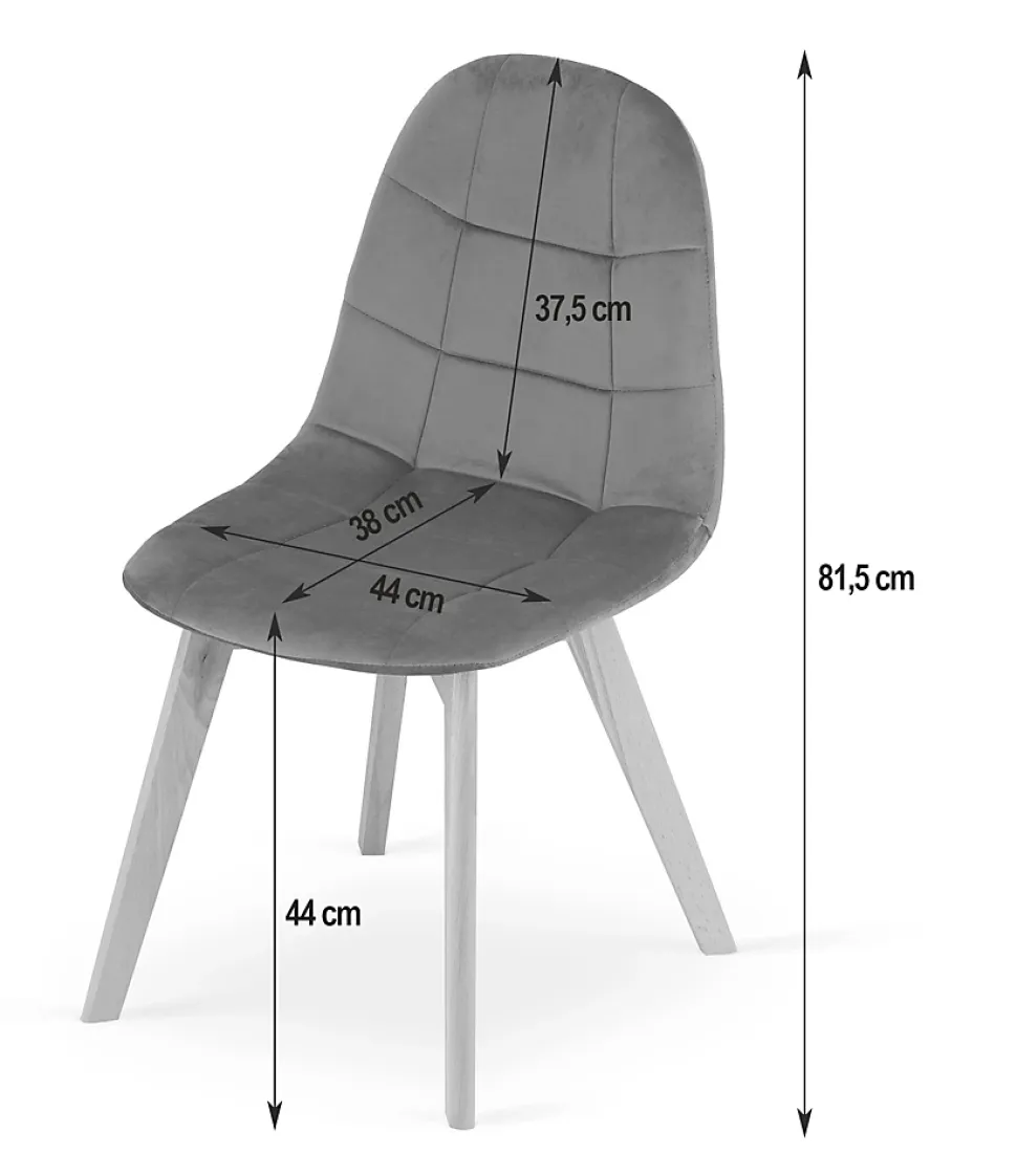 Fauteuil Valora NUUC en velours gris foncé, assise confortable pour le salon