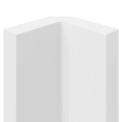 Fileur caisson d'angle GoodHome Stevia blanc mat H. 71,5 x l. 2,05 x Ép. 1,8 cm