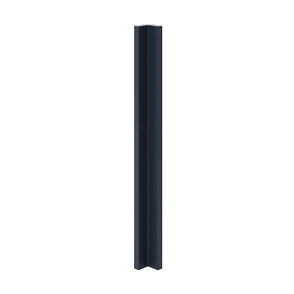 Fileur d'angle GoodHome Artemisia Bleu nuit H. 71.5 cm x l. 59 mm x Ep. 5 mm