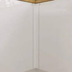 Fileur d'angle GoodHome Stevia Blanc H. 71.5 cm x l. 59 mm x Ep. 5 mm