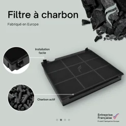 Filtre à Charbon Hotte Electrolux EFF90462OK/OW/OX