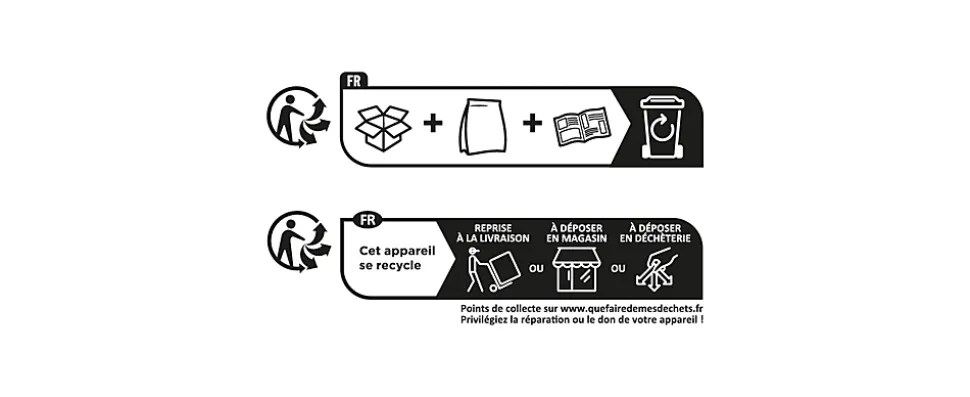 Filtre à charbon pour cave à vin Cooke & Lewis Ø6,25 x H.3,8 cm