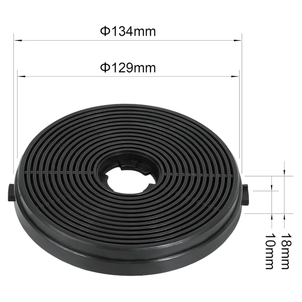 Filtre à charbon pour hotte, CARBFLT135