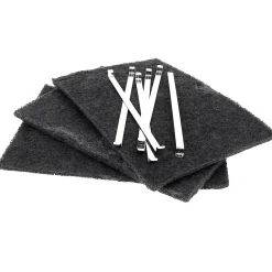 Filtre charbon par 3, 305x215mm, 79x8361 74x1075 - hotte