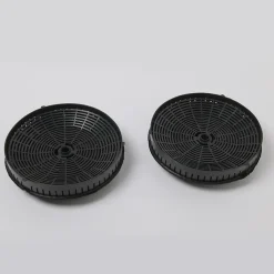 Filtres à charbon Ø 26 cm pour hotte Shire et Sheen S Elica, 2 pièces