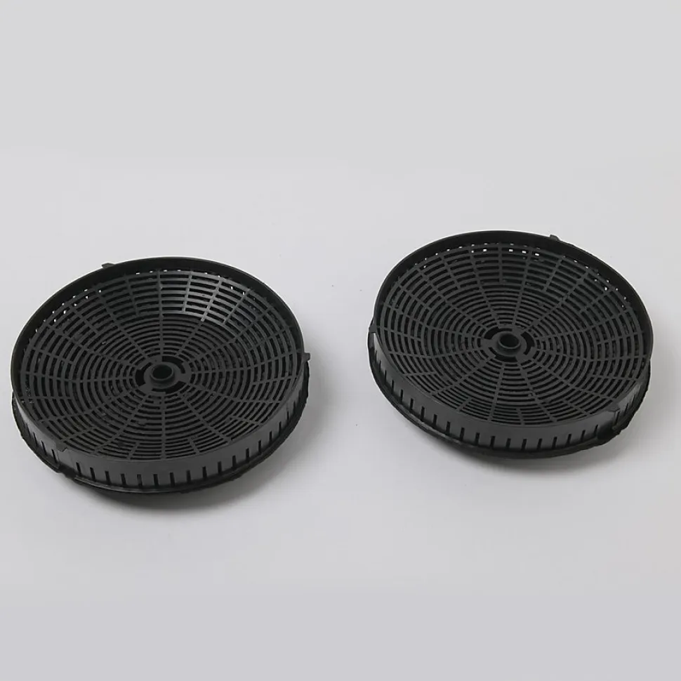 Filtres à charbon Ø 26 cm pour hotte Shire et Sheen S Elica, 2 pièces