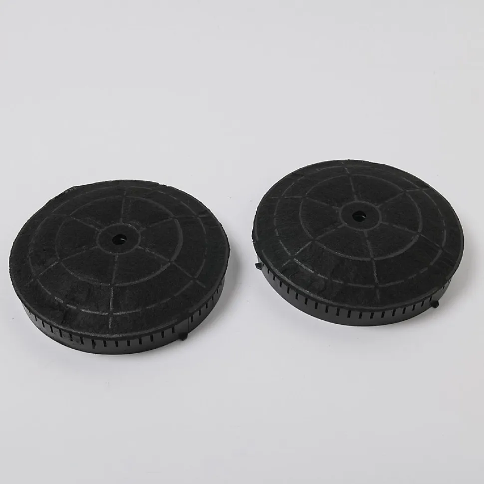 Filtres à charbon Ø 26 cm pour hotte Shire et Sheen S Elica, 2 pièces