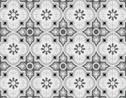 Fond de hotte effet brossé Lola gris l. 60 cm x H. 70 cm x ép. 3 mm