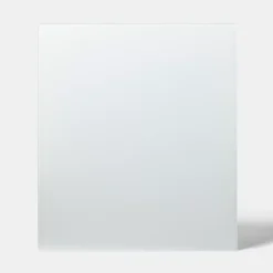 Fond de hotte en verre GoodHome Nashi blanc l. 60 cm x H. 70 cm x Ép. 5 mm