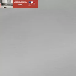 Fond de hotte gris brossé 60 x 60 cm