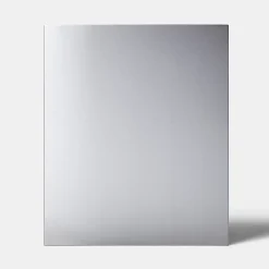 Fond de hotte inox métal brossé GoodHome Kasei l. 60 cm x H. 70 cm x ép. 10 mm