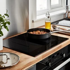 Fond de hotte inox métal brossé GoodHome Kasei l. 60 cm x H. 70 cm x ép. 10 mm