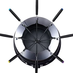 Fondue Electrique FAGOR - FGFD8 - Capacité 1,6L - Jusqu'a 8 personnes - Thermostat réglable - 800W