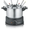 Fondue Electrique SEVERIN - FO2473 - Capacité 1,4L - Jusqu'a 8 personnes - Thermostat réglables - 1500W