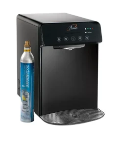 Fontaine Filtrante Professionnelle Réseau à Eau 4 en 1 : froide, chaude, tempérée et gazeuse