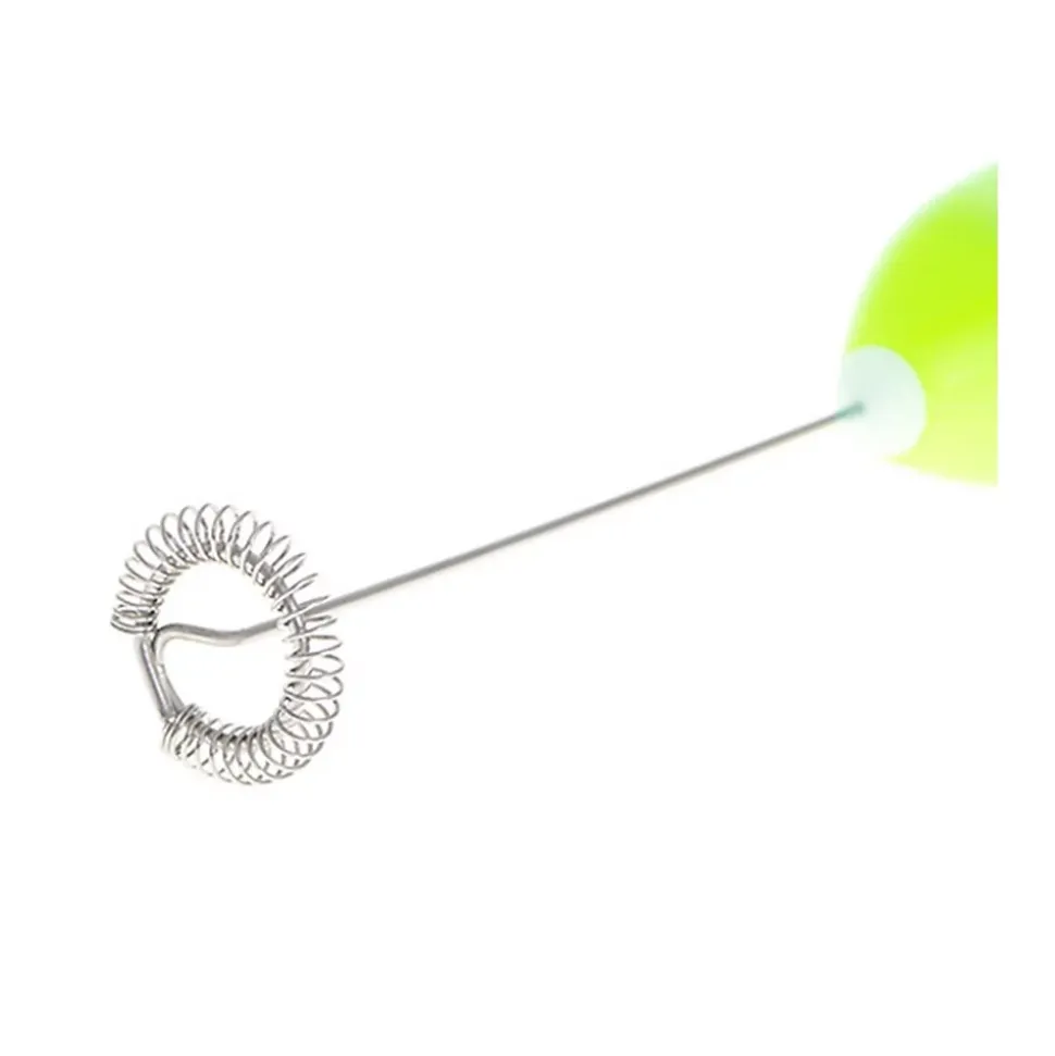 Fouet/Mousseur à lait, Mesko MS 4493G - Pour préparer du lait mousseux, du chocolat chaud et du thé matcha - en acier inoxydable