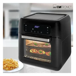 Four à air chaud 11L 1500W Clatronic FR 3747H Noir