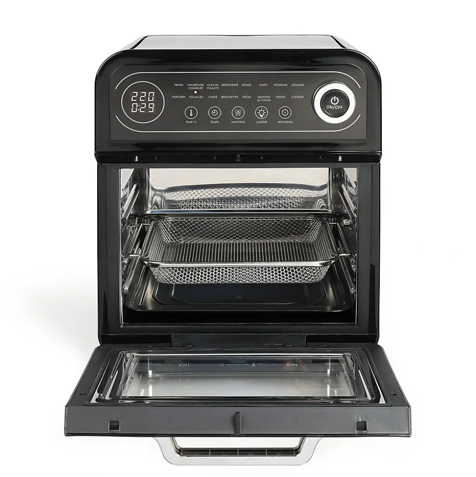 Four à air chaud 12l 1600w noir Livoo DOC255