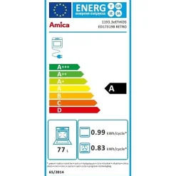 Four multifonction - Catalyse - AMICA - ED17319B RETRO - Noir - 59,5 x 59,5 x 57 cm