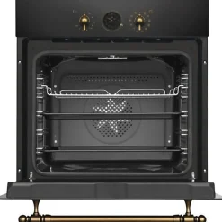 Four multifonction - Catalyse - AMICA - ED17319B RETRO - Noir - 59,5 x 59,5 x 57 cm