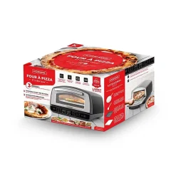 Four à Pizza D'intérieur 2000w Avec Fenêtre Kpizza De Kitchencook