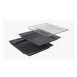 Four ecoclean Softclose - SIEMENS IQ500 - HB557GBS3F - Noir - 7 modes de cuisson - 59,5 x 59,4 x 54,8 cm