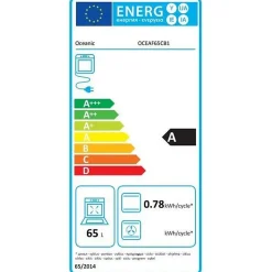 Four encastrable catalyse OCEANIC - OCEAF65CB1 - Noir - l64 x L65 x H65 cm - 65L