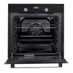 Four encastrable catalyse - chaleur pulsée - CONTINENTAL EDISON - F80CBIX - Noir et inox - L59,5 x H59,6 x P 54,68cm