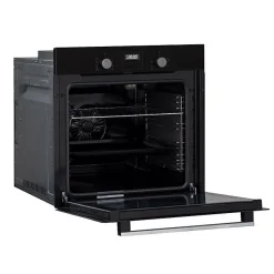 Four encastrable catalyse - chaleur pulsée - CONTINENTAL EDISON - F80CBIX - Noir et inox - L59,5 x H59,6 x P 54,68cm