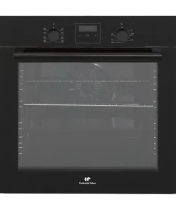 Four encastrable Continental Edison F80CBP 80 L Noir catalyse chaleur pulsée programmateur digital 59,5x59,5x56,5 cm