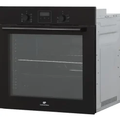 Four encastrable Continental Edison F80CBP 80 L Noir catalyse chaleur pulsée programmateur digital 59,5x59,5x56,5 cm