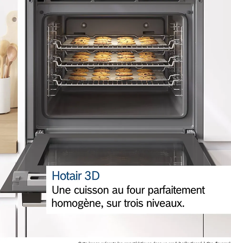 Four encastrable 71L Bosch HBA534BS3 Eclean Série 4