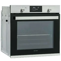 Four encastrable multifonction 78l 59cm a pyrolyse noir Sharp K71V28IM2