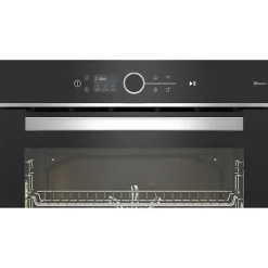 Four encastrable multifonction - Pyrolyse - BEKO - BBIM13500XPSW - Inox / Noir - Porte froide - 59,4 x 56,7 x 59,5 cm