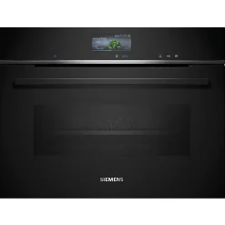 Four intégrable combi vapeur 47l 60cm a+ hydrolyse noir Siemens CS736G1B1
