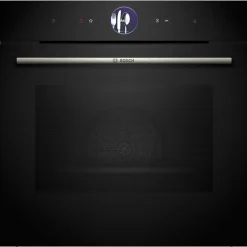 Four intégrable combi vapeur 71l 60cm a+ pyrolyse noir Bosch HRG7764B1