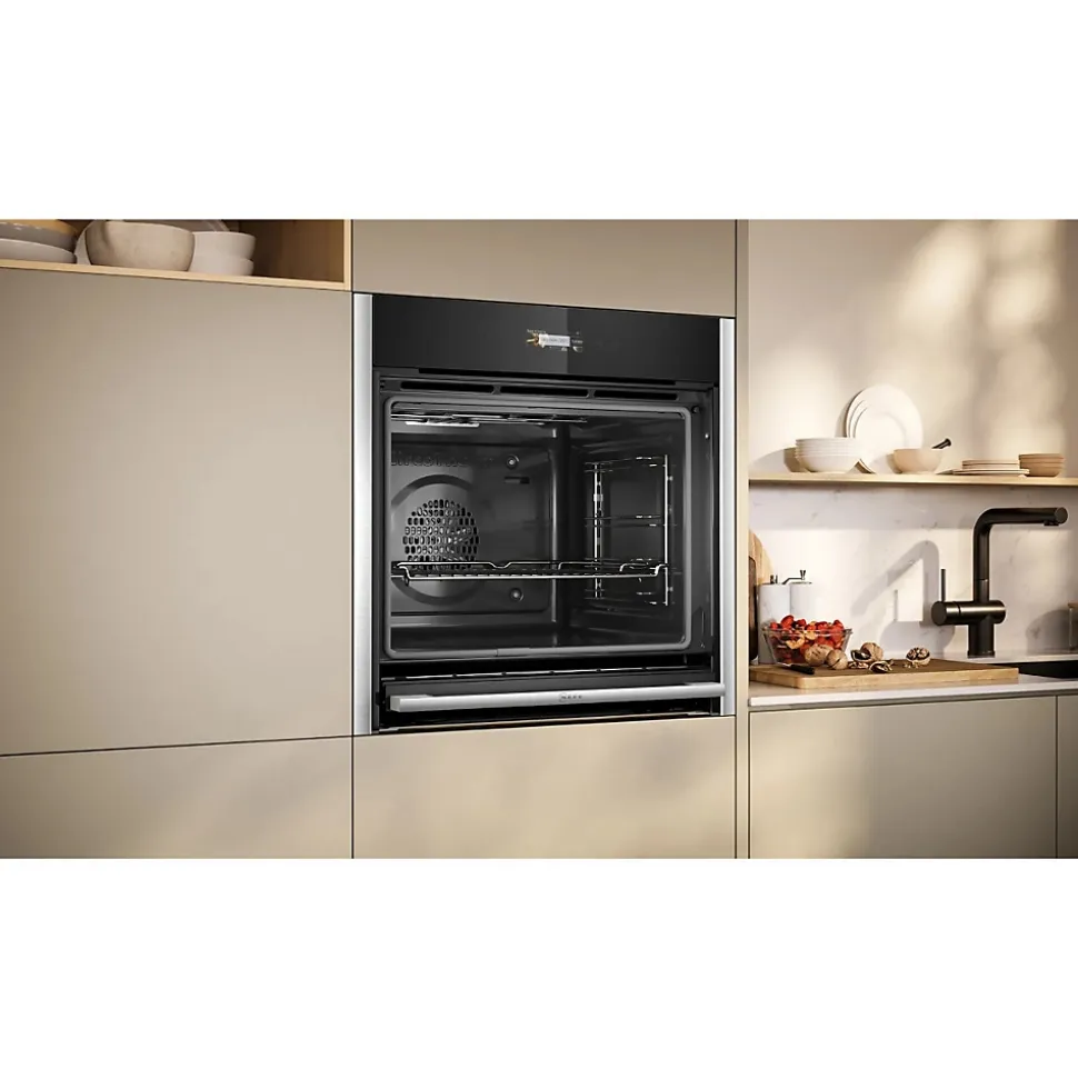 Four intégrable multifonction 71l 60cm à pyrolyse noir Neff B54CR71N0 n 70